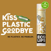 Eco Lips GOLD Organic Lip Balm with Baobab Oil 6Pack USDA Organic Moisturizing Lip Care for Dry Chapped Lips 100 Plastic
