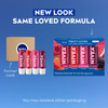 NIVEA Lip Care Fruity Tinted Lip Balm Variety Pack Cherry Strawberry Blackberry and Watermelon Flavors 3in1 Moisture Rep