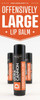 Duke Cannon Balm 140 Tactical Lip Protectant Blood Orange Mint Flavored Lip Balm for Men with SPF 30 Large Size Premium