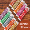 AZEN 30 Pack Lip Balm Natural Lip Balm Bulk Lip Care Product Moisturizing Lip Balms for dry cracked lips Valentines Gift
