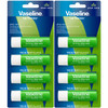 Vaseline Lip Therapy Aloe Fresh 8Pack Moisturizing Lip Balm for Very Dry Lips 016 Oz Ea