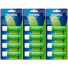 Vaseline Lip Therapy Aloe Fresh 12Pack Moisturizing Lip Balm for Very Dry Lips 016 Oz Ea