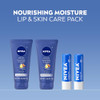 NIVEA Moisturizing MustHaves Skin Care Set Essentially Enriched Hand Cream with Almond Oil and Shea Butter 26 Oz Tube Pa