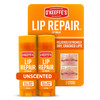 OKeeffes Lip Repair Unscented Lip Balm for Dry Cracked Lips Stick Twin Pack Moisturizer for Very Dry Lips