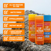 OKeeffes Lip Repair Lip Balm Set for Dry Cracked Lips Stick Pack of 3 1 Cooling 1 Unscented 1 SPF Moisturizer for for Ex