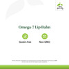 Terry Naturally Omega 7 Lip Balm Hydrating Lip Care for Dry Cracked Lips Moisturizing Lip Balm with Organic Beeswax Coco