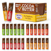 Natures Bees DIY Lip Balm Kit Natural Cherry Flavor Includes 48 Blank Lip Balm Tubes with 60 Labels Made with Beeswax Co
