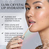 COSMEDIX Lumi Crystal Liquid Crystal Hydrator Plumping Lip Gloss for Women for Plumped Luscious FullerLooking Lips LongL