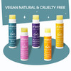 ALIDA PURE Duet Lip Balm Collection Vegan Set Beeswax Free with Organic Jojoba and Avocado Oil Vitamin E Natural Moistur