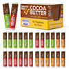 Natures Bees Cocoa Butter Lip Balm Lip Care for Dry Lips Coconut Oil Beeswax Vitamin E Aloe Shea Butter 015 oz Each 3 Fl