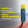 Oars Alps Lip Suncreen SPF 18 Lip Balm Shine Free Sunscreen for Lips Infused with Vitamin E Shea Butter Water Sweat Resi