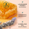 NUXE Rve de Miel Honey Lip Gloss With Vitamin E and Lavender for Moisturized Shiny Lips 97 Percent Natural 033 Fl Oz