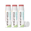 Mambino Organics Kissable Lips Vegan Lip Balm Glossy Pink Grapefruit Lip Moisturizer Hydrating PlantBased Lip Care with