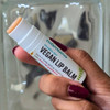 Mambino Organics Kissable Lips Vegan Lip Balm Glossy Pink Grapefruit Lip Moisturizer Hydrating PlantBased Lip Care with