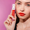 The Crme Shop x Hello Kitty Kawaii Kiss Moisturizing Lip Oil Apple Ultra Hydrating Lip Moisturizer Sheer Red Tinted Lip