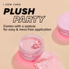 I DEW CARE Overnight Lip Sleeping Mask Plush Party Buttery Vitamin C Lip Glaze Moisturizing Balm With Cocoa Butter For D