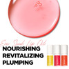 THESAEM Eco Soul Lip Oil 3 Combo Set 01 Honey 02 Berry 03 Grapefruit Plumping Hydrating Lip Oil to Nourish Moisturize Li