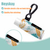HEYSKAY Lip Balm Holder Sleeves Keychain Chapstick Elastic Sleeves DinausaurSheepWave strip