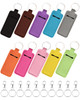 Meiiy Chapstick Holder Keychain Lip Balm Keychain Lipstick Sleeve Pouch Portable Pocket Lip Gloss Tube Holder Stocking S