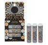 Portland Bee Balm Solar Eclipse All Natural Handmade Beeswax Based SPF 15 Lip Balm 3 Count