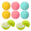 RONRONS 025 oz7g Sphere Lip Balm Containers 8 Refillable Screw Cap Empty Lip Balm Tubes DIY Reusable Lipstick Tubes Lip