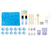 Thames Kosmos Yummy Rainbow Lip Balm Lab STEM Kit Make Lip Balms Glosses Strawberry Grape Banana Flavors Cosmetic Jars C