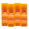 OKeeffes Unscented Lip Repair Lip Balm for Dry Cracked Lips Stick Pack of 4