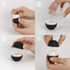 longway 024Oz 7ml Empty Lip Balm Sphere Containers Screw Cap Lipstick TubesChapstick TubesChapstick Holder for Lip Gloss