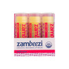 ZAMBEEZI Organic Fair Trade Beeswax Lip Balm Wild Rose 3 Pack Ethically Sourced