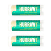 Hurraw Coconut Mint Lemongrass Pitta Lip Balm 3 Pack Organic Certified Vegan Cruelty and Gluten Free NonGMO 100 Natural