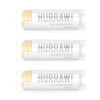 Hurraw Unscented Lip Balm 3 Pack Organic Certified Vegan Cruelty and Gluten Free NonGMO 100 Natural Ingredients Bee Shea