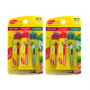 Carmex Daily Care Moisturizing Lip Balm Tubes with SPF Fresh Cherry Strawberry and Wintergreen Lip Balm Pack 035 OZ 4 Co