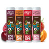 Eco Lips Mongo Kiss Organic Lip Balm 4 Pack Blood Orange Yumberry Strawberry Lavender Black Cherry 100 Percent USDA Orga
