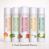 5Pack Premium Beeswax Lip Balm by Naturistick ChemicalFree 100 Natural Chapstick for Dry Chapped Lips Made with Coconut
