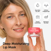 MAREE Lip Mask Overnight Lip Moisturizer For Very Dry Lips Hydrating Lip Butter Balm with Hyaluronic Acid Collagen Overn