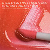 FITGLOW Beauty Lip Colour Serum Hydrating Lip Gloss Plumping AntiAging Lip Treatment Natural Shine with Pomegranate Ster