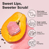 I DEW CARE Overnight Lip Scrub Cushy Crush Sugar Vitamin C Scrubber Exfoliator Products for Dry and Chapped Vegan 105 Oz