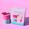 Kopari Forever Faves Bundle Mini Organic Coconut Melt Exfoliating Mini Coconut Crush Scrub Clear Moisturizing Lip Glossy