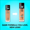 Maybelline Fit Me Matte + Poreless Liquid Oil-Free Foundation Makeup, Golden Caramel, 1 Count (Packaging May Vary) online at globaldelivered