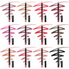 ISMINE Matte Lip Liner Set 12 Assorted Colors High Pigmented Natural Lip Makeup Soft Pencils Longwear Smooth Ultra Fine