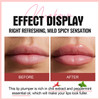 Erinde 3 Colors Lip Plumping Booster Spicy Lip Plumper Gloss Lip Plumping Oil UltraHydrating Nourishing Plump Lip Plumpe