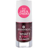 essence What a Tint Lip Cheek Tint LongLasting Liquid Blush Lip Stain NonSticky KissProof Vegan Cruelty Free 01 Kiss fro
