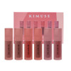 KIMUSE Water Gel Lip Tint 6 Colors Set Highly Pigmented Long Lasting Moisturizing Glossy Lip Stains Hydrate Lightweight