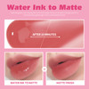 KIMUSE Water Gel Lip Tint 6 Colors Set Highly Pigmented Long Lasting Moisturizing Glossy Lip Stains Hydrate Lightweight