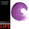Gerard Cosmetics Color Your Smile Lip Gloss Wild Orchid Super Pigmented Purple Lip Gloss with LED Light and Mirror Shiny