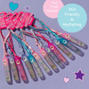 12pc Lip Gloss Necklace Fruit Flavored Lip Gloss Set Value Pack Teen Girls Party Favors Non Toxic Lip Gloss Necklaces Fo