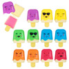 12pc Pucker Pop Novelty Lip Gloss Set Girls Cosmetics Mini Popsicle Lip Gloss Collection Lip Gloss for Kids Safe Non Tox