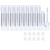 Snowso Lip Gloss Tubes with Wand Empty 10 Pack 5ml Transparent Lip Gloss Containers Clear Crystal Lip Gloss Tubes with R