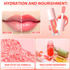 BANGFENG 2Pack Nonsticky Lip Oil Moisturizing GlossyShiny Lip Gloss Oil PlumpingTint Hydrating Lip Gloss Lip Balm Long L