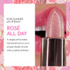Winky Lux Ros Glimmer Balm Hydrating ph Lip Balm Natural Pink Tint with pH Color Changing Moisturize Soften Lips While L
